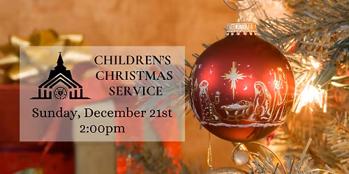 Chrildren's Christmas Service
