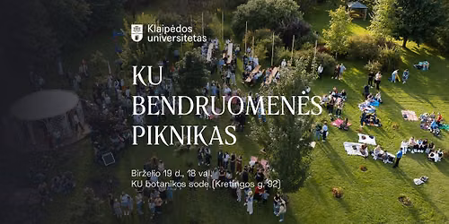 KU bendruomen\u0117s piknikas 
