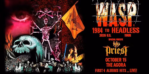 W.A.S.P. with KK\u2019s Priest: 1984 TO HEADLESS