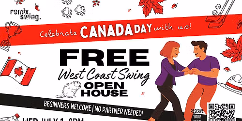 FREE West Coast Swing Dance Class - no partner needed!