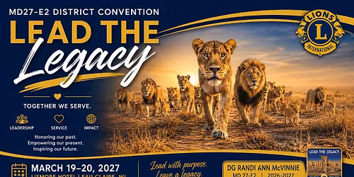 2026-2027 MD27-E2 District Convention