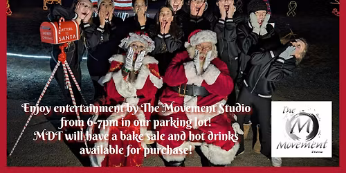 Parking Lot Performance at Valley of Lights Stroll Through