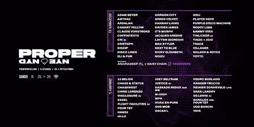 FNGRS CRSSD - Proper NYE (21+)