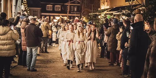 Luciaoptog i Helsing\u00f8rsgade