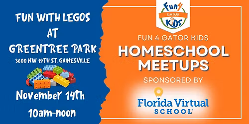 F4GK Homeschool Meetup Legos in the Park