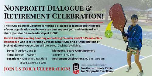 Nonprofit Dialogue and Retirement Celebration