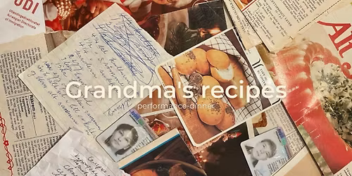 Performance-dinner "Grandma's recipes" for PKI members!