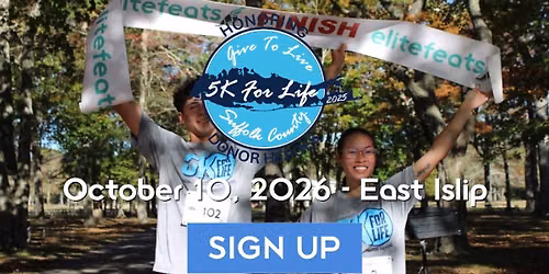 Suffolk County 5K For Life Run\/Walk