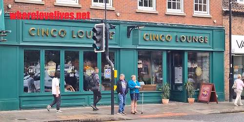 Speed Dating @ Cinco Lounge, Grantham.  Ages 55+ yrs. wherelovelives.net