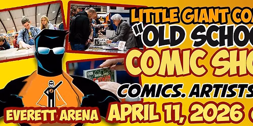 Little Giant Comics Old School Comic Show