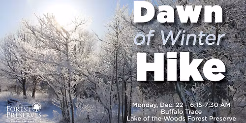 Dawn of Winter Hike