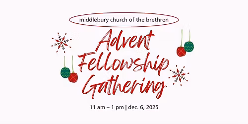 Advent Fellowship Gathering