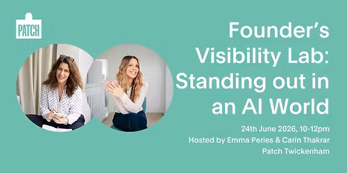 Founders Visibility Lab: The Power of YOU (Standing out in an AI World)