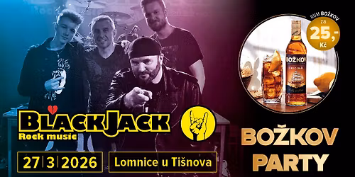 Black Jack \/\/ LOMNICE u Ti\u0161nova \/\/ Bo\u017ekov party!