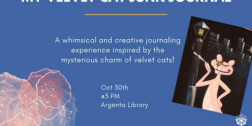 Tacky Art Night: My Velvet Cat Journal
