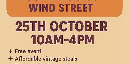 Pop up vintage Stall