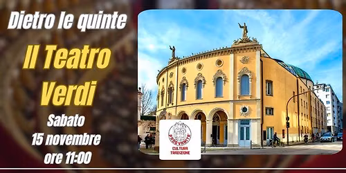 Dietro le quinte: alla scoperta del Teatro Verdi