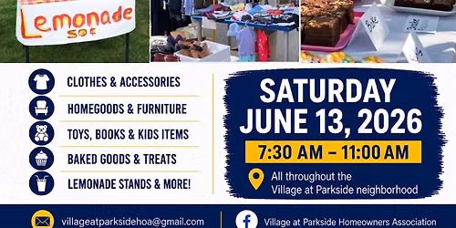 Community Yard Sale !!!