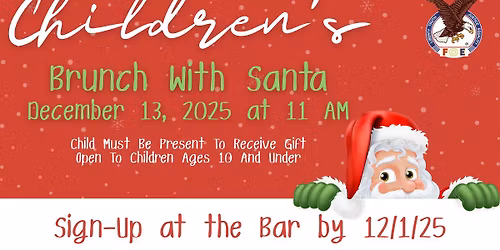 Children's Brunch with Santa