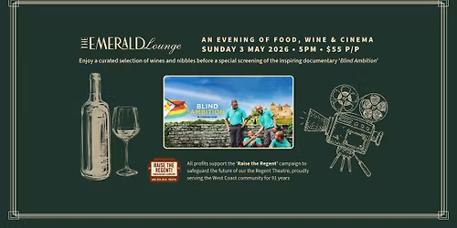 Wine Tasting + Film Screening Fundraiser - Raise the Regent
