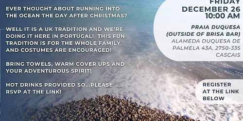 BOXING DAY OCEAN PLUNGE!!!