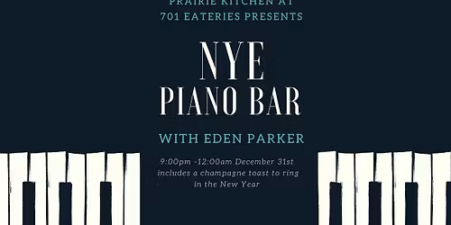 NYE Piano Bar w\/ Eden Parker