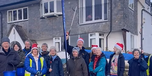 Christmas beach clean with the Cornish Seal Sanctuary