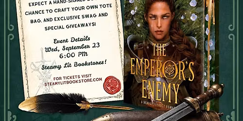 Release Craft Party (FTL) - The Emperor's Enemy by Jasmine Mas