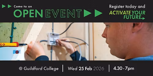 Guildford College February Open Event