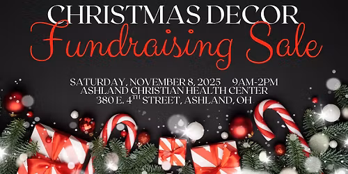 Christmas Decor Fundraising Sale