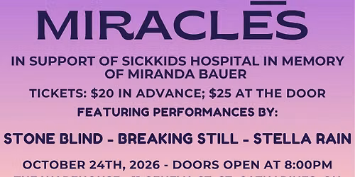 Music 4 Miracles 2026