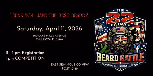 22 A DAY BEARD BATTLE