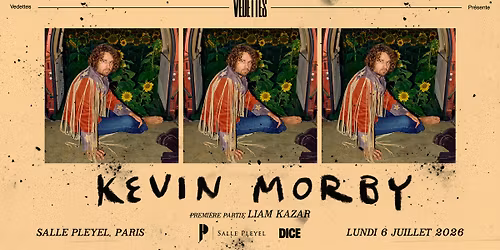 KEVIN MORBY + LIAM KAZAR | Salle Pleyel, paris