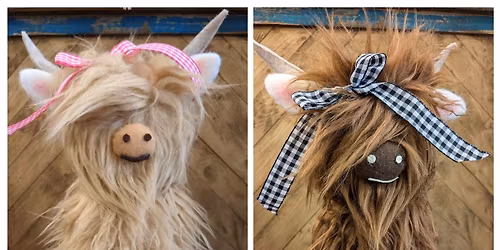 DIY Workshop: Create a Highland Cow - June 10th (6:30pm-7:30pm)