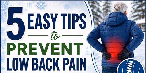 5 Easy Tips to Prevent Low Back Pain