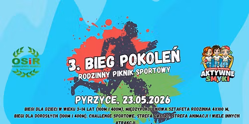 Bieg Pokole\u0144 - rodzinny piknik sportowy 3. edycja
