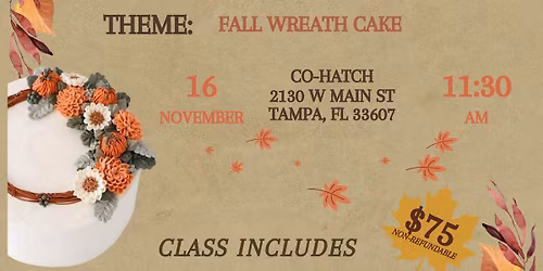 FRIENDSGIVING CAKE BRUNCH