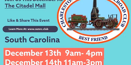 DECEMBER 2025 CHARLESTON AREA TRAIN SHOW