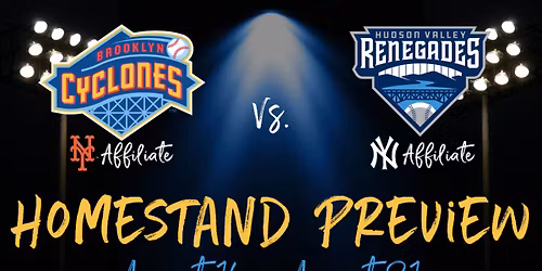 Hudson Valley Renegades at Brooklyn Cyclones
