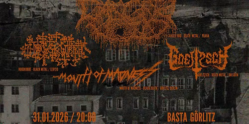 CANCER VOID \/ HUGGKUBBE \/ MOUTH OF MADNESS \/ GOELTZSCH - LIVE IN G\u00d6RLITZ