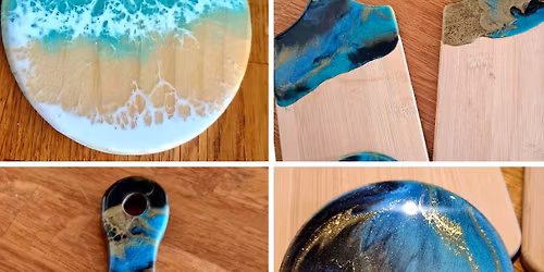 Resin Cheeseboard & Coaster Workshop