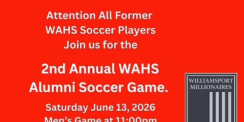 2nd Annual Alumni Soccer Game