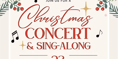 FREE Christmas Concert and Sing-along