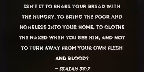 Fundraiser for the homeless!