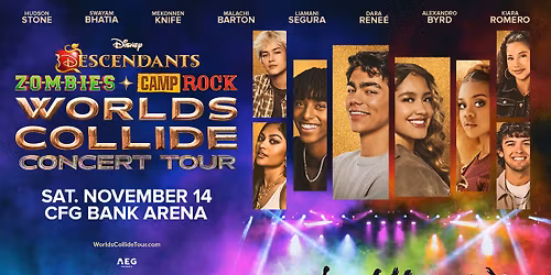 Disney Descendants, ZOMBIES & Camp Rock: Worlds Collide Concert Tour