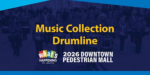 Downtown Pedestrian Mall Pop-Up: Music Collection Drumline