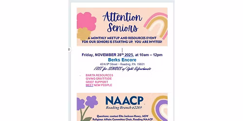NAACP Monthly Senior Meetup