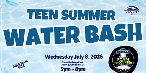 Ivins Teen Summer Water Bash
