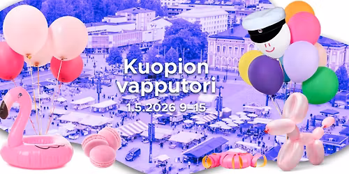 Kuopion vapputori 1.5.2026
