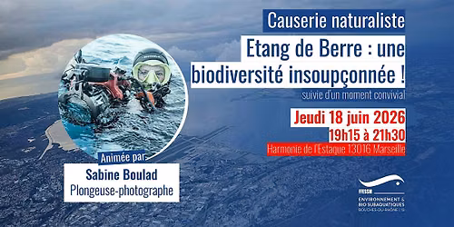 Etang de Berre : une  biodiversit\u00e9 insoup\u00e7onn\u00e9e ! (Sabine Boulad)